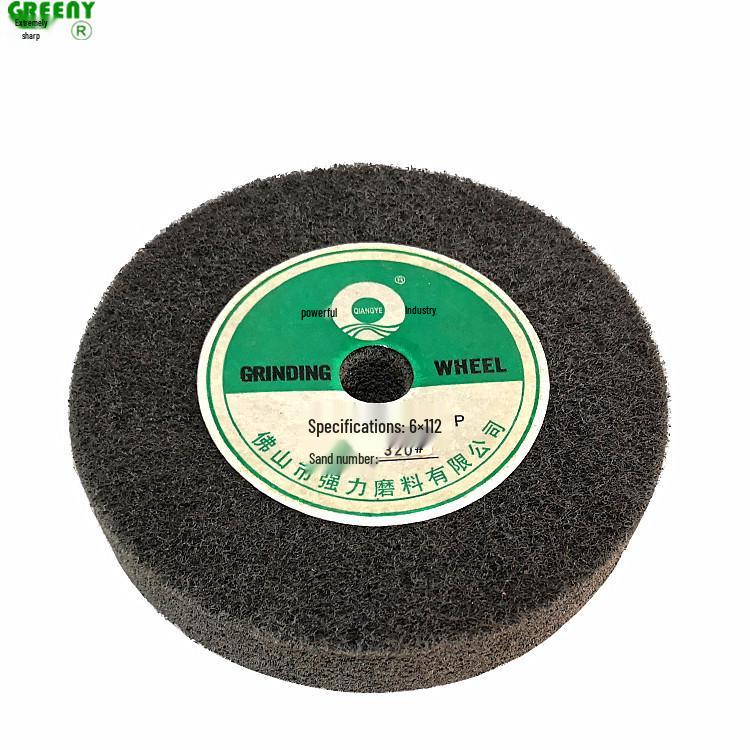 6x1" Stainless Steel Polishing & Grinding Nylon Fiber Wheel, 150x25mm