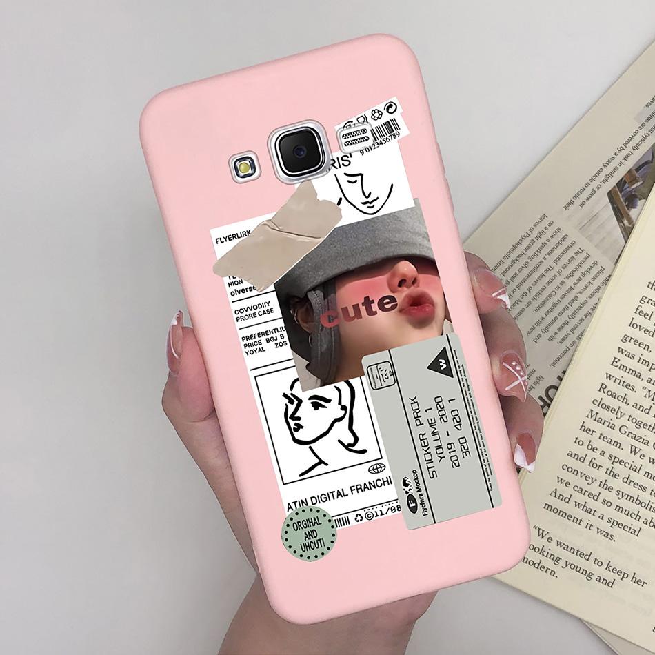 For Samsung Galaxy J5 2015 J500F J5 2016 2017 J510F J530F Case Shockproof Bumper Cute Cat Dinosaur Phone Cover SamsungJ5 Fundas