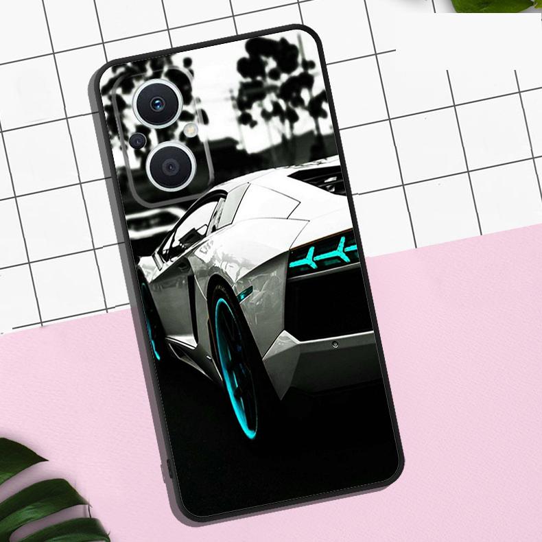 Sport Cars Male Men Case For OPPO Reno 11 12 13 F 8T 7 8 10 Pro OPPO Find X8 Pro X3 X6 Pro X5 Lite Cover Coque