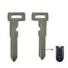 5/10pcs Uncut Metal Car Key Blade Blank Smart Remote Blade Car Door Key Spare Emergency Key Blade for Toyota Rush