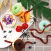Red Worm Lure Lifelike Silica Gel Fishy Artificial Red Worm Earthworm Bait Submerge Simulation Lure Pesca Prank Earthworm Plaything