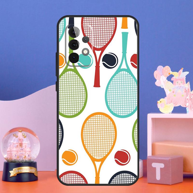 

Tennis Racket Tennis Ball Case For Samsung Galaxy A16 A26 A36 A56 A15 A35 A55 A34 A54 A52 A12 A32 A13 A33 A53 A17 A06 Samsung A56