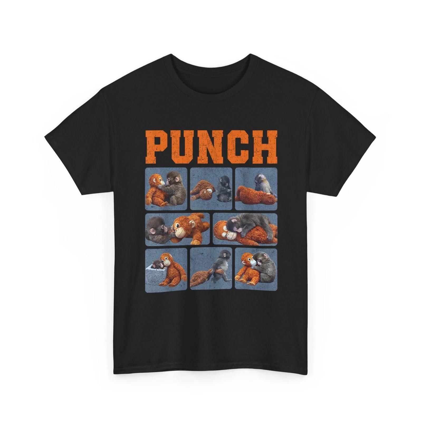 

Punch Baby Monkey T-Shirt, Baby Monkey Cute T-Shirt 2XL