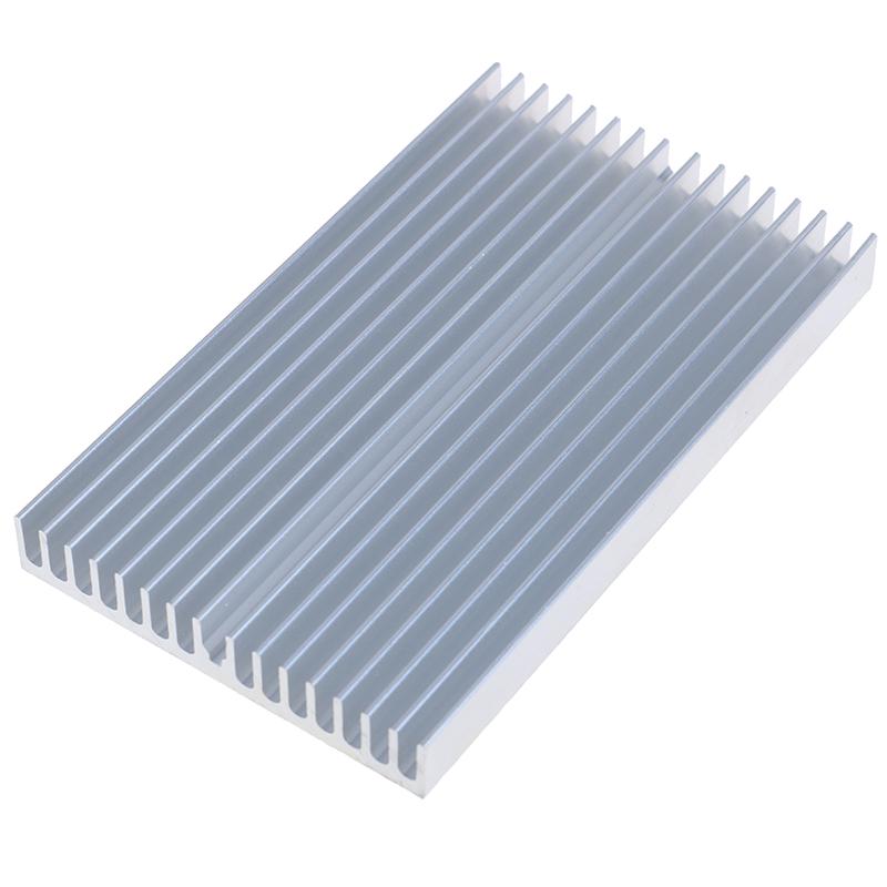 100*60*10Mm Aluminum Heatsink Cooler Chip Radiator For Ic Led Power Transistor