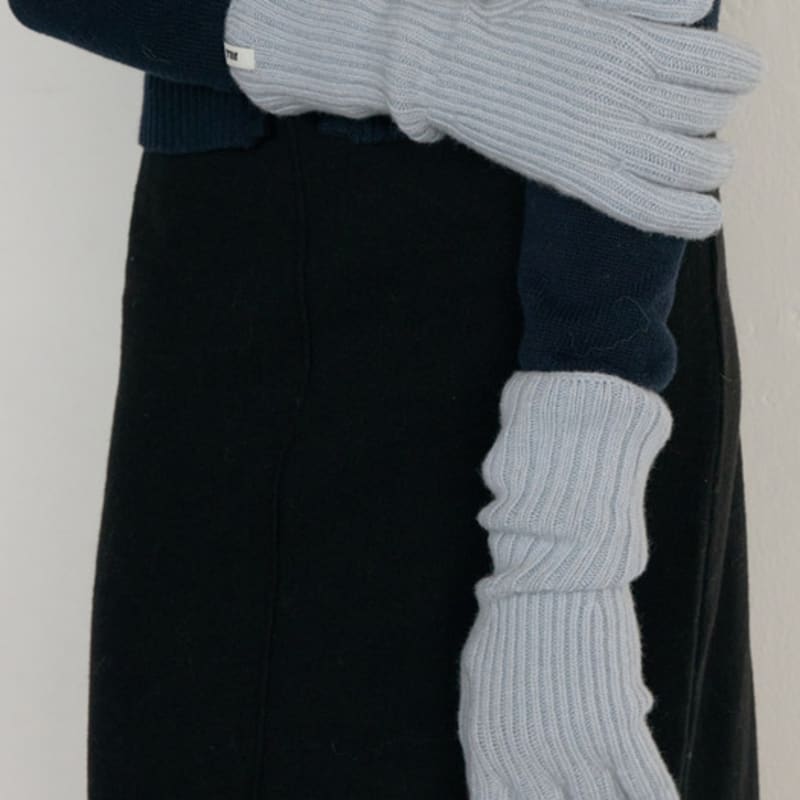 JILL BY JILLSTUART Wolle Kaschmir Strick Fingerloch Handschuhe 4 FARBEN (JLGV4F302CG)