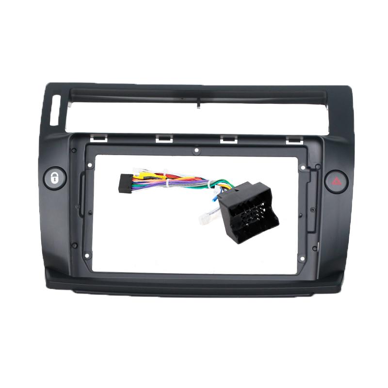 2 Din 9 Inch Stereo Panel For Citroen C4 C-triunfo C-Quatre 2004-2009 Android Multimedia Player Panel Radio CD DVD GPS Dash kit