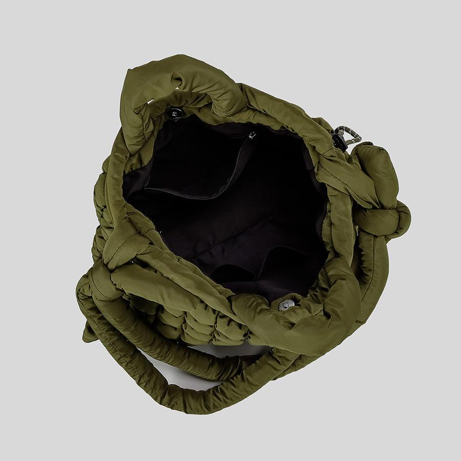 Large Capacity Casual Tote Bag for Women Designer Nylon Padded Bags Shoulder Bag