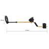 MD3009II Professional Underground Metal Detector Gold Ground Metal Detector Nugget High Sensitivity Sliver Finder Gold Gold & Black
