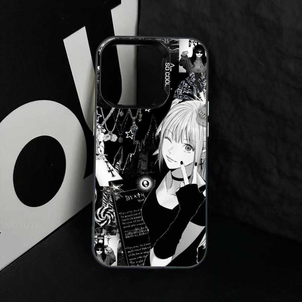 Misa Amane Phone Case For iPhone 17,16,15,14,13,12,11 Plus,Pro Max,XS,Colorful Silver Phone case Funda Cover