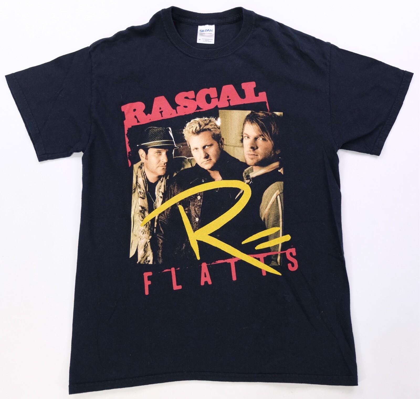 Vintage Rascal Flatts Changed Tour 2013 T Shirt 2010s Country Band Black M L