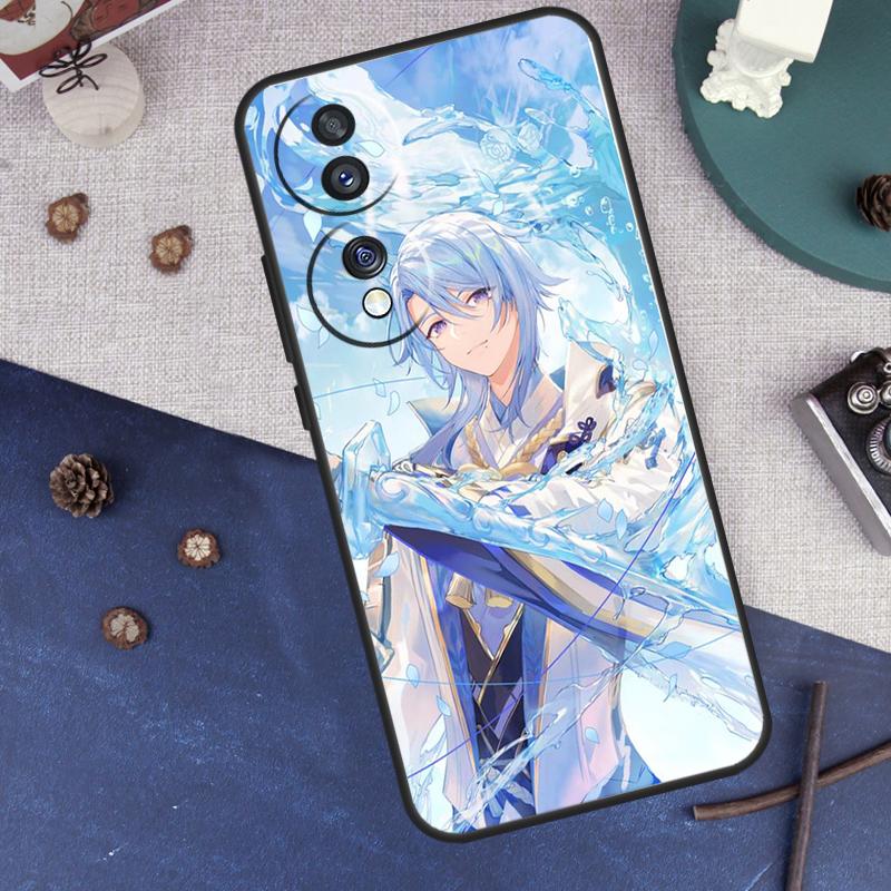 Kamisato Ayato Genshin Impact For Honor Magic 8 7 5 6 Pro Case For Honor X9d X9c X9b X9a X8c X8b Win 50 70 90 200 400 Lite