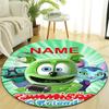 Personalized Gummibar friends Round Chair Office Rug - Perfect for Mat, Office Chair & More - Ideal Gift for Birthdays and Holidays