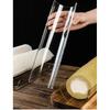 Zackoo 30cm Cake Roll Shaping U-shaped Mold Thickened Transparent Acrylic Swiss Roll Refrigerated Retainer Pastry Baking Tool