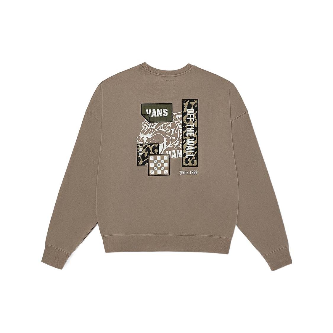 Толстовка Vans Унисекс Светло-коричневый VN0A7TRNYEH S