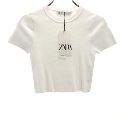 Unused Short Sleeve Cut S White Women Used