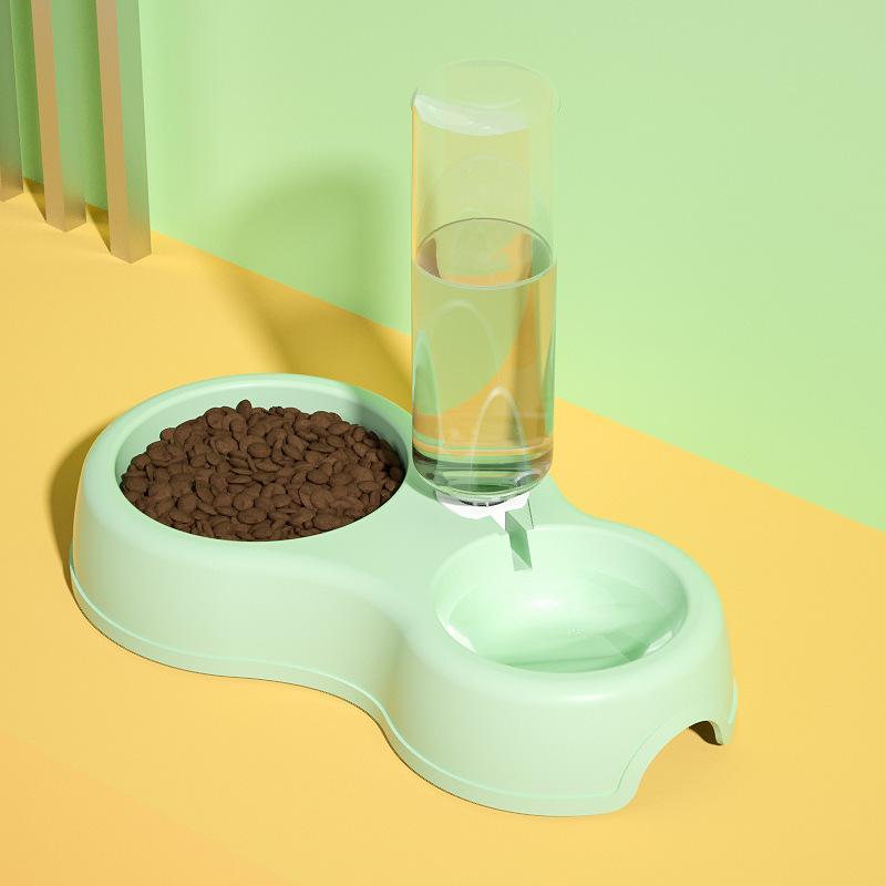 Cat Bowl, Dog Bowl, Automatic Water Dispenser, Feeding Integrated Double Bowl, Cat Food Bowl, Food Bowl, Rice Bowl and Water Bowl