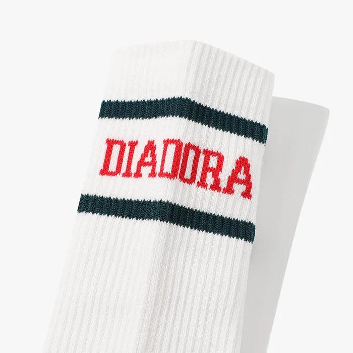 Color Crew Socks Green