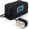Stitch Pencil Case for Primary Students - Large Capacity, Cute Design, High-Quality Stationery Storage Bag