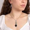 Pendant Garnet   Sterling Jewelry Gemstone Plated Gold Natural Red