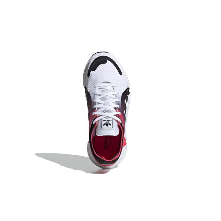 Adidas Originals Sonkei J Cushioning Slip Resistant Low top Kids Lifestyle Shoes White Black Pink FW0493