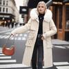 Live Gall Women's Winter Padded Coat - Removable, Three-in-One Long Over-the-Knee Thickened Cotton Outerwear