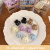 Matte Mini Claw Clips:Perfect for High Ponytails, Side Bangs,and Securing Hair At the Back of the Head-Stylish Hair Accessories