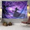 Witchcraft In The Moonlight Tapestry Room Decoration Wall Hanging for Living Room Bedroom, dormitory, Birthday and Christmas gifts