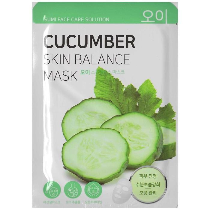 

[QN8UTUZB_56] Combo Cucumber + Green Tea + Collagen + Aloe Pack (10 sheets each) (37074474)