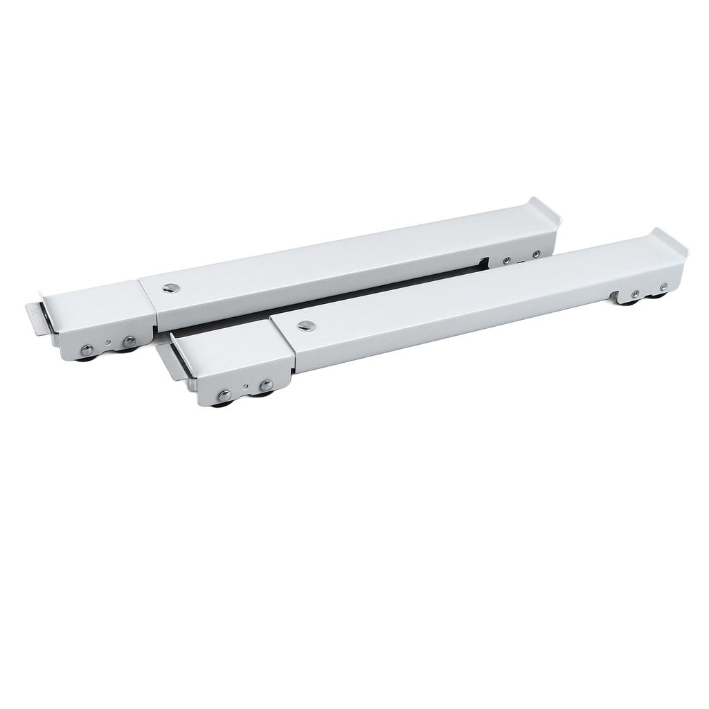 2 stücke Waschmaschine Mobile Roller Ausziehbare Eisen Weiß 16 Räder Geräuscharm Hohe Tragkraft mit