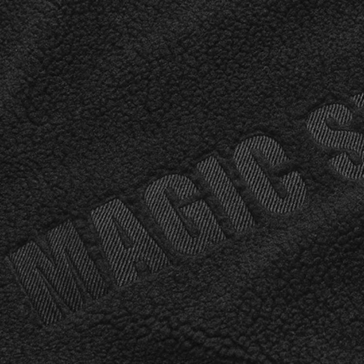 New FILA Velvet Feel Coat Men's Jet Black F51M249998F-BK