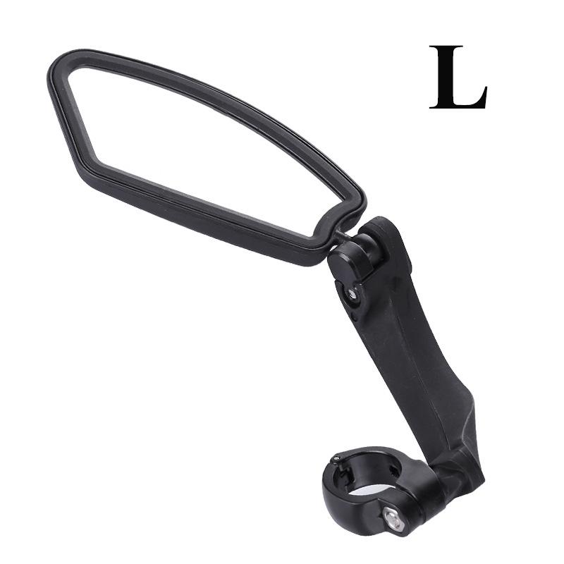 Bicycle Rearview Mirror 360 Degree Adjustable Bike Handlebar Rear View Mirror Cycling Accessories Bike Mirrors left