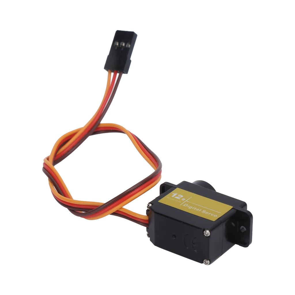 4Pcs Servo Motors Stable Performance Good Linearity Precise Control 180 Degree Rotation Micro Servo for Robot Fixed Wing