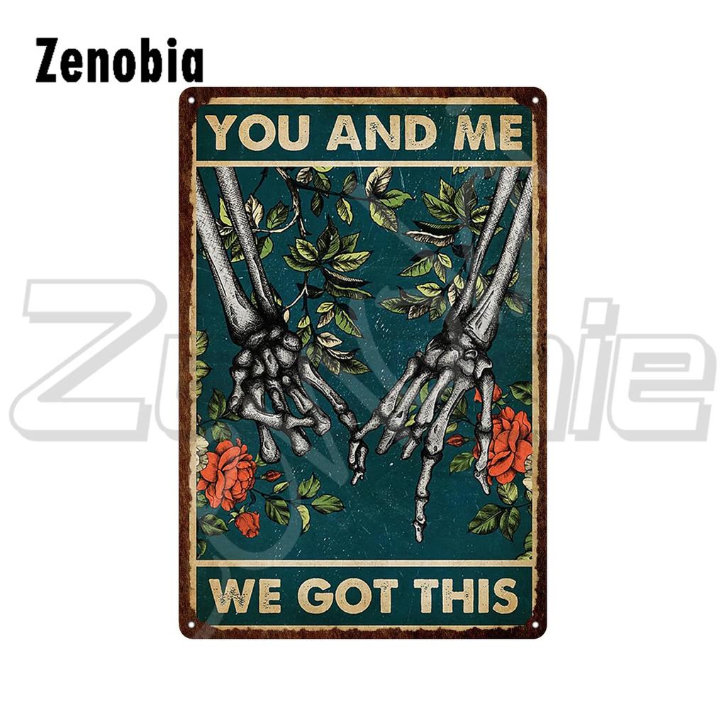 Metallschild mit Totenkopf und Text „Your Butt Servietten My Lord“, Vintage-Blechschild, Blumenskelett, lustiges Metallschild, Badezimmerdekor