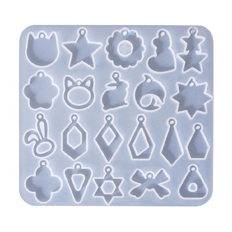 Silicone Mold Kit for Artistic Earrings Ear Pendant Silicone Molds Epoxy Mould