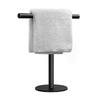 Bathroom Desktop Towel Rack Aluminum Stable Rust Proof Multifunctional Space Saving Hand Towel Holder Stand  for Apron