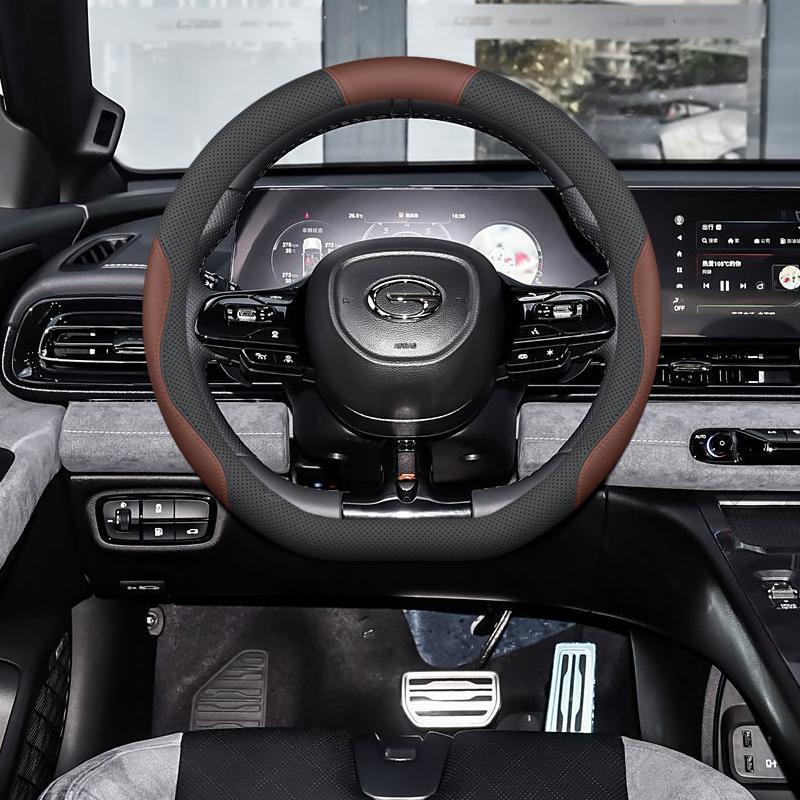 Compatible Steering Wheel Cover for Trumpchi M8, M6, S7, GS3, GS8, GS4plus, E8, E9, ES9, Shadow Leopard, Shadow Cool
