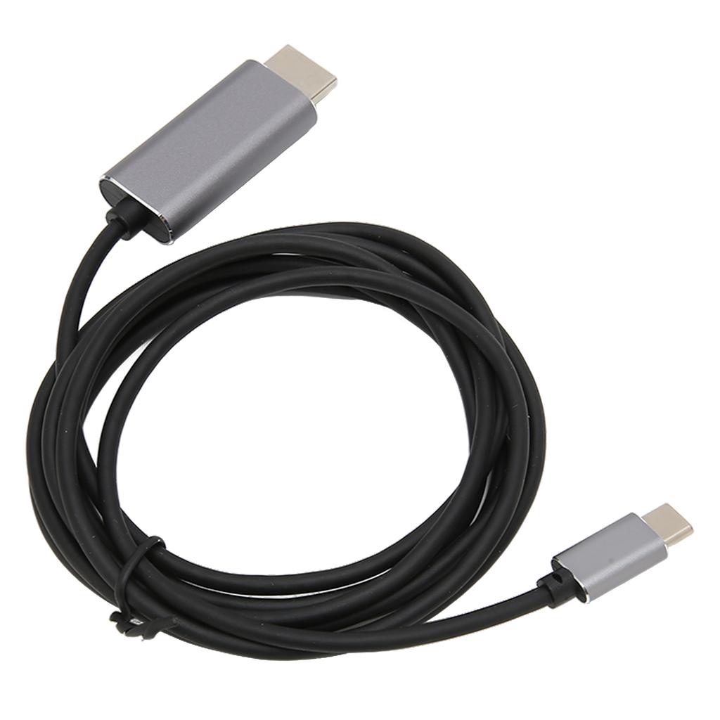 Type C To HD Multimedia Interface Adapter 1080P 4K 60Hz USB C 3.1 To HD Multimedia Interface Cable 6.6ft