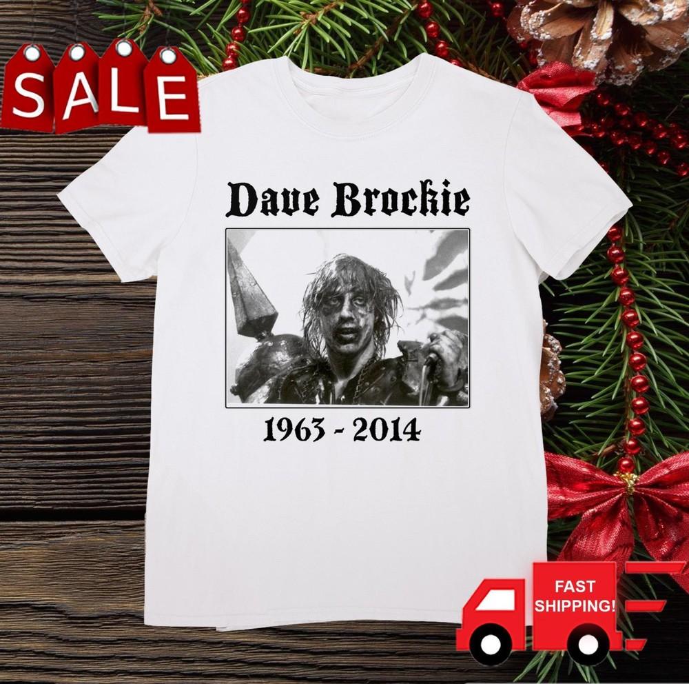 Gwar Dave Brockie Poster Shirt Classic White Unisex Men Size S-4XL Fastship Unisex T-Shirt XL