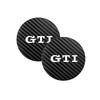 Car Emblem Anti-Slip Pad Water Cup Mat Holder Drink Coaster For VW R Line GTI Polo Golf Passat CC Tiguan Arteon Touareg Scirocco
