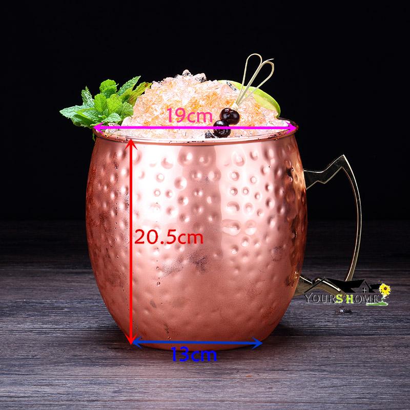 Obří 5L Kladívkovaný Moscow Mule Hrnec Mega Hrnec Moscow Mule Kbelík na led Hrnec Barové Nářadí Barové Potřeby