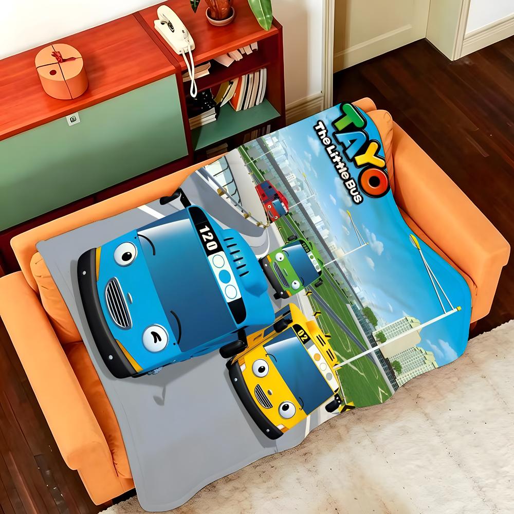 Game T-TAYOTAYO Throw Flannel Cozy Print Blanket, Portable, Durable Machine Washable cute Cool