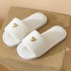 Home Slippers, Comfortable and Warm Open Toed Soft Plush Shoes, Solid Color Indoor Floor Slippers