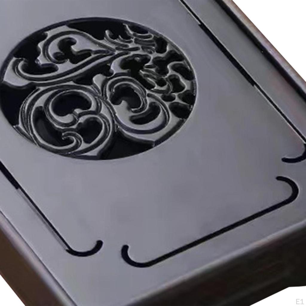 Kungfu Tea Tray Board Dry Foam Polished Surface Rectangular Ornament Multipurpose