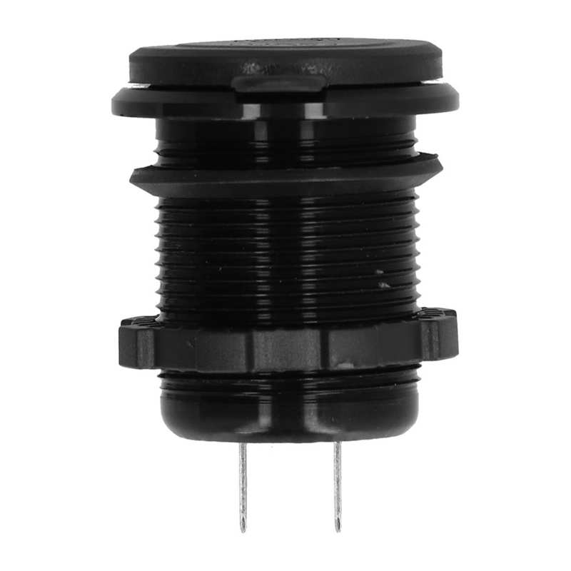 Modifiziertes Autoladegerät PD+QC3.0 Schnellladung, grüne Hintergrundbeleuchtung, automatische USB-Steckdose für 12–24 V