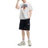 FILA X MAISON KITSUNE Original Fashion Simple Lace-Up Casual Shorts Men shorts Legendary-Blue F11M529802F-NV
