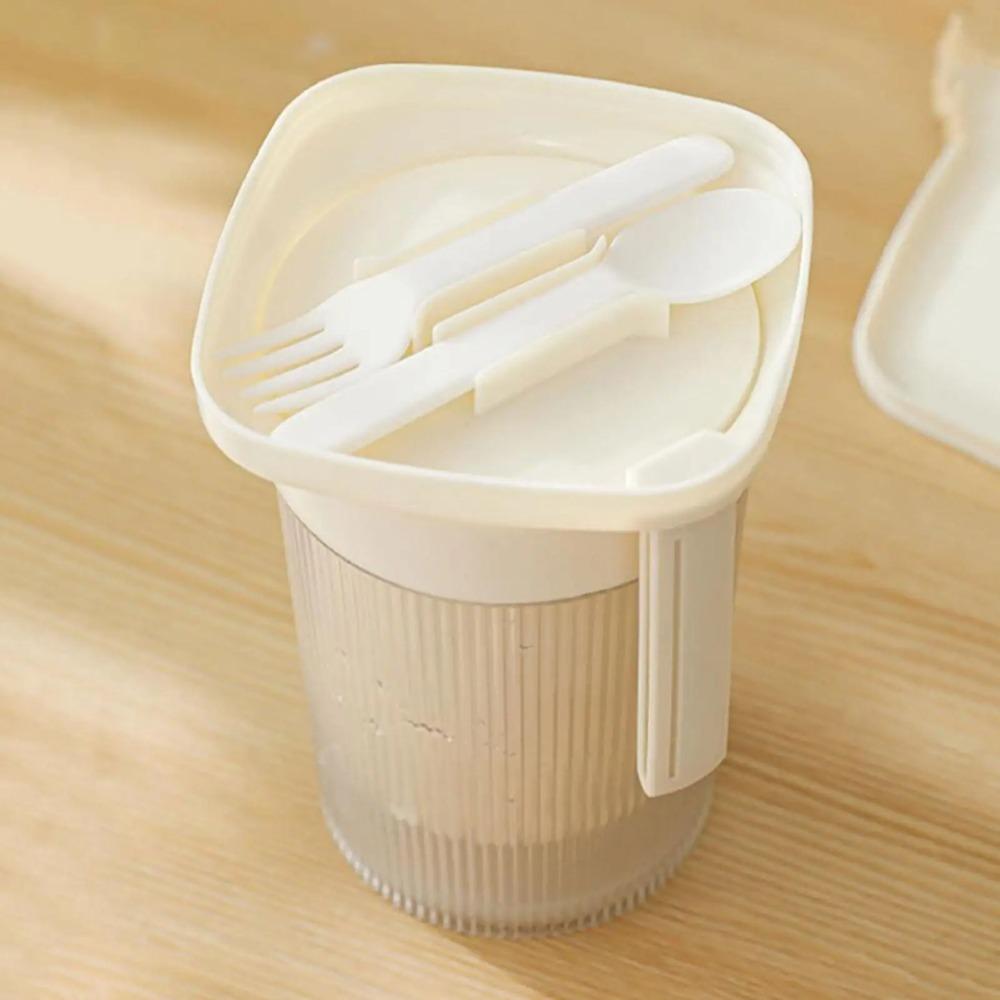 Spring Press Type Greek Yogurt Strainer Transparent Body Whey Separator  Household