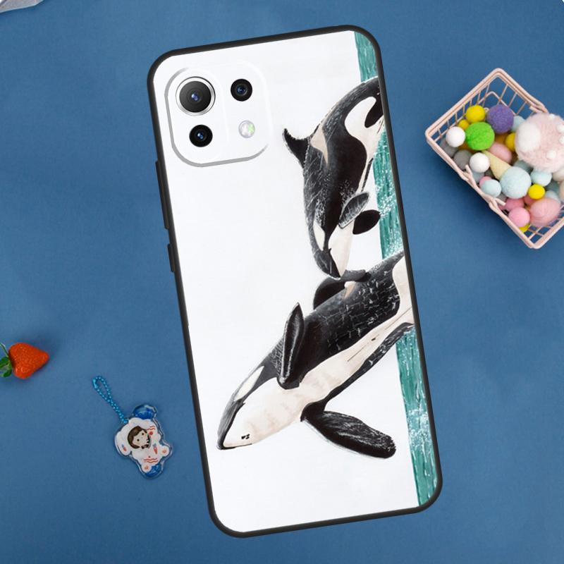 

Orcas Whale Case For Xiaomi 14 13 15 Ultra 11T 12T 13T 14T Pro POCO X7 Pro X3 X5 F5 F6 M6 X6 Pro Cover POCO X7 Pro