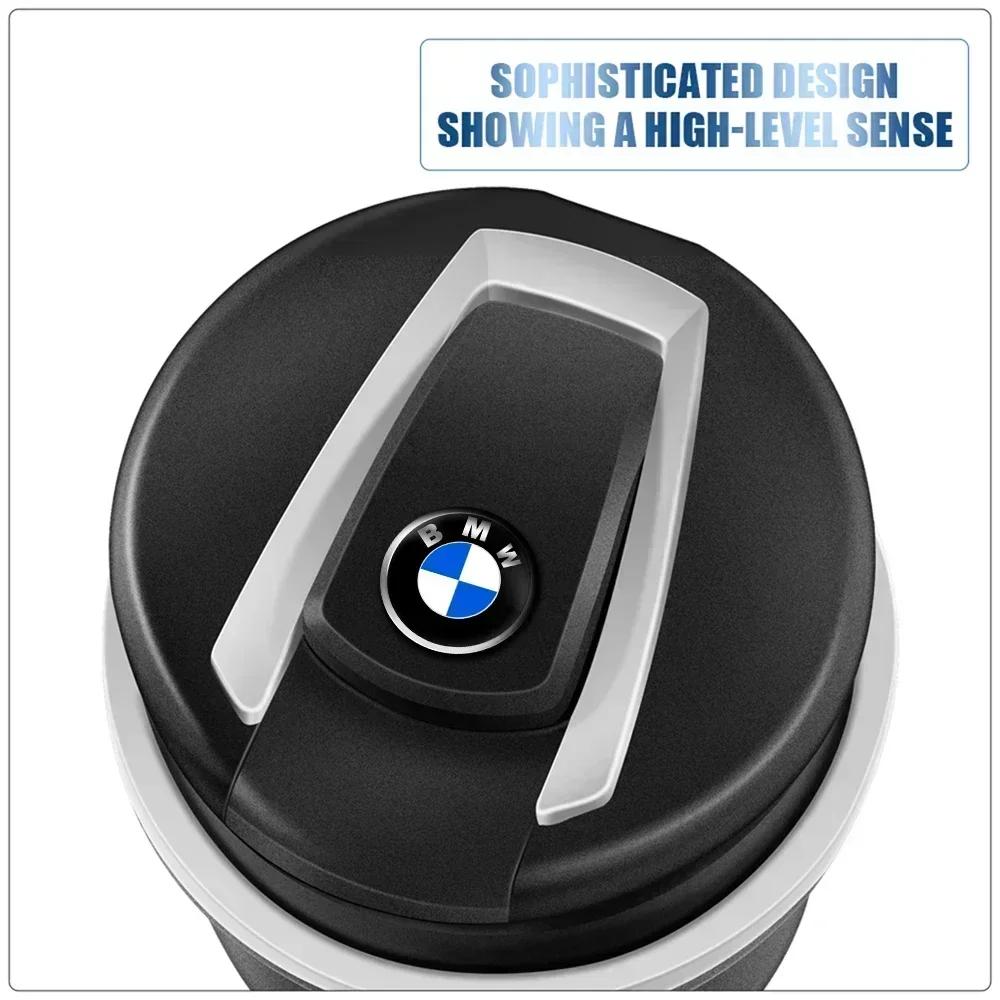 E90 Auto Per BMW Auto Posacenere Portabicchieri Senza Fumo con Luce LED Styling Auto Per BMW E36 E46 E90 E60 E39 F30 F10 F20 X5 E70 E53