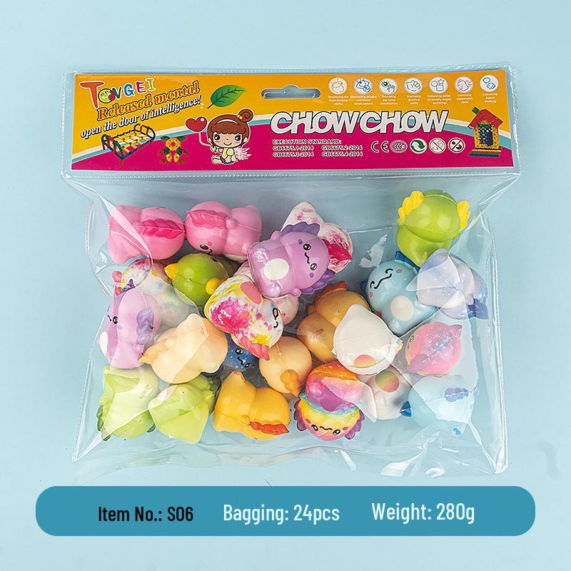 PVC Squishy Stress Relief Toy - Slow Rebound Decompression Gift for Kids