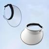 Women Sun Hat Empty Top Adjustable Buckle Foldable Outdoor Cap Summer Cycling Hiking Air Circulation Hat